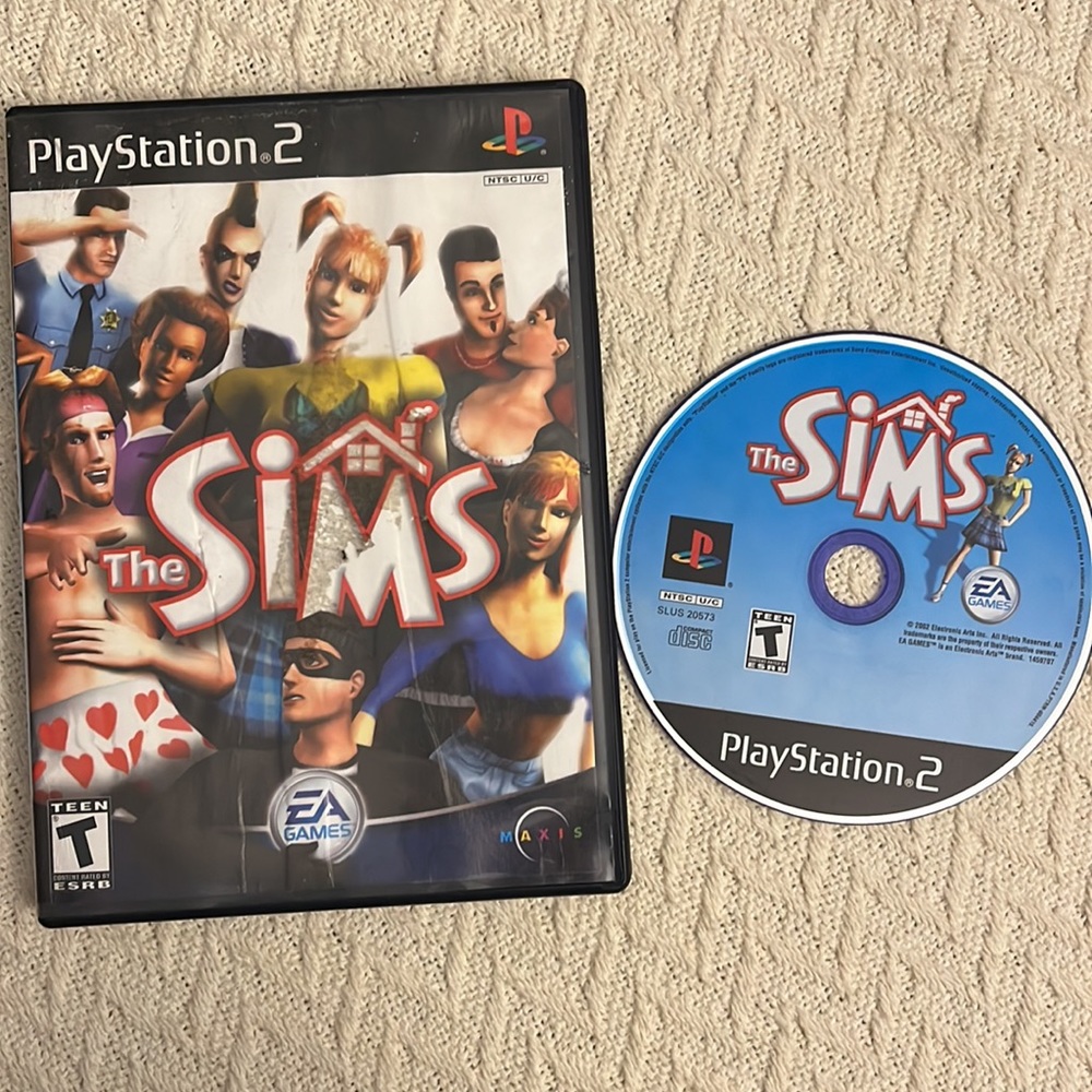 The Sims (Sony Playstation 2, 2002, PS2)